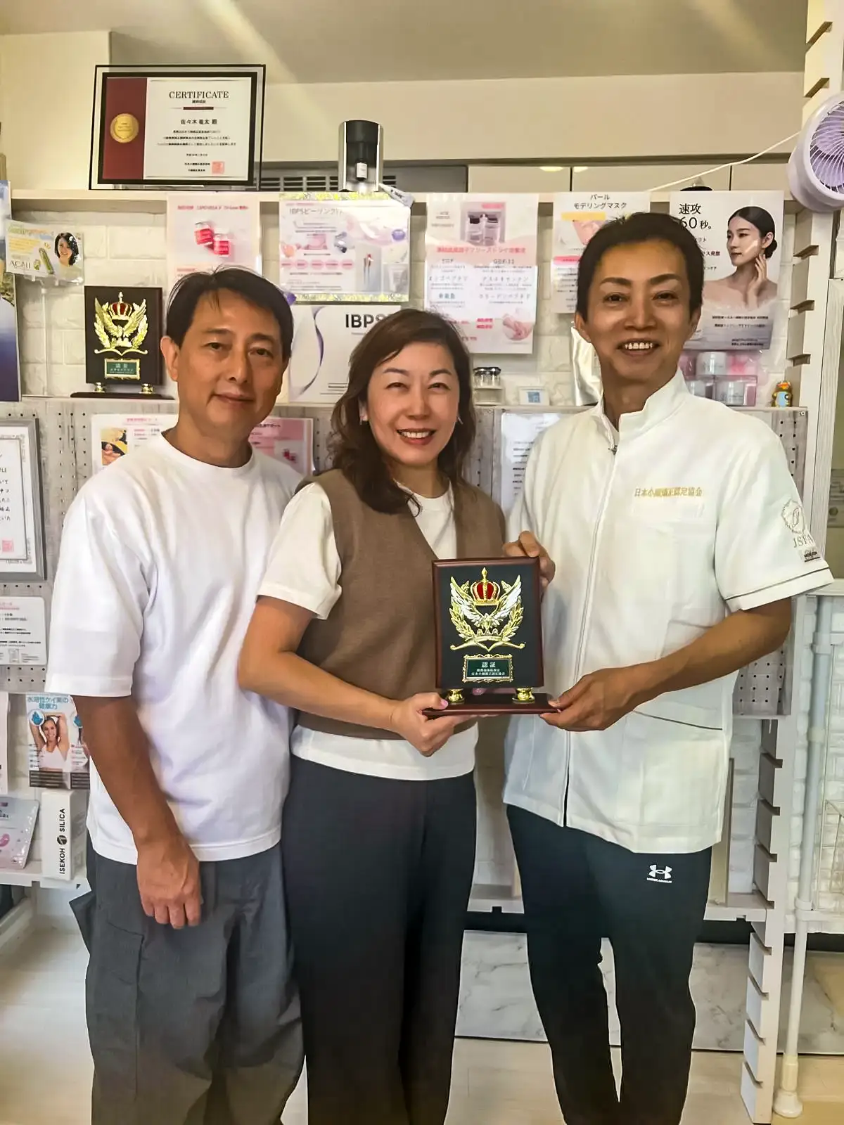 Teresa Soo in Japan with JSFA Master